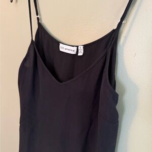 525 America Sleek Black Tank, Adjustable Straps, Size Small